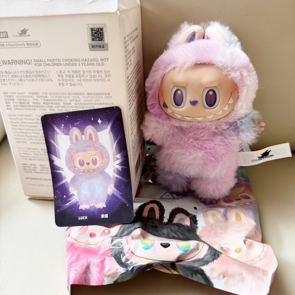 Labubu Big Into Energy Luck